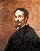 VELAZQUEZ, Diego Rodriguez de Silva y Portrait of a Man et France oil painting reproduction